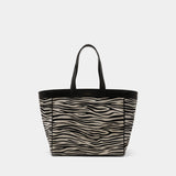 Cabas Medium Rio - ANINE BING - Cuir - Noir