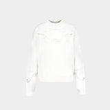Sweatshirt Vella - Isabel Marant - Coton - Ivoire
