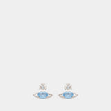 Boucles D'oreilles Allie - Vivienne Westwood - Métal - Bleu