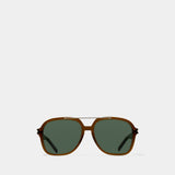 Lunettes De Soleil Sl 545 - Saint Laurent - Acétate - Marron
