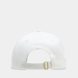 Casquette Flaming Tennis Ball - Casablanca - Coton - Blanc