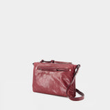 Sac À Bandoulière Winna Duo - Isabel Marant - Cuir - Bordeaux