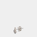 Boucles D'oreilles London Orb Single - Vivienne Westwood - Métal - Argenté
