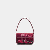 Sac Porté Épaule Tommy - Staud - Perles - Rose