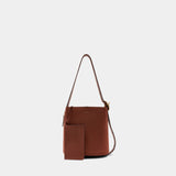 Sac Porté Épaule Bleecker - Coach - Cuir - Marron