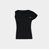 T-Shirt Hebo - Vivienne Westwood - Coton - Noir