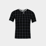 T-Shirt Signature Contrast - Courreges - Coton - Multi