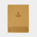 Écharpe 30x236 - Vivienne Westwood - Laine - Beige
