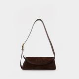 Sac Porté Épaule Cannolo Small - Jil Sander - Cuir - Marron