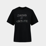 T-Shirt Tedda - Zadig & Voltaire - Coton - Multi