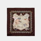 Écharpe Printed Square 70 - Zimmermann - Soie - Multi