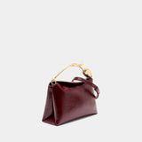 Sac À Main Medium Bloom - ERDEM - Cuir - Bordeaux