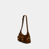 Sac Porté Épaule The Originals Turnlock Haversack - Coach - Cuir - Marron