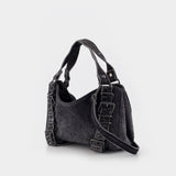 Cabas D-One Top handle S - DIESEL - Coton - Bleu Foncé