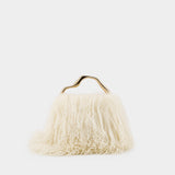 Pochette The Backgammon - Cult Gaia - Fausse Fourrure - Ivoire