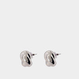 Boucles D'oreilles Knot - SELF PORTRAIT - Métal - Argenté