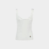 Top Anna - Vivienne Westwood - Viscose - Blanc