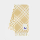 Écharpe Mu 200x50 Tri Bar Alpac - Burberry - Laine - Beige