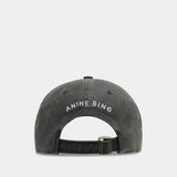 Casquette Jeremy Baseball - ANINE BING - Coton - Gris