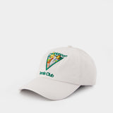 Casquette Pyramid Abduction Tennis - Casablanca - Coton - Blanc