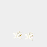 Boucles D'oreilles Petite Daisy - Simone Rocha - Synthétique - Blanc