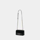 Sac À Bandoulière Jewelled Satchel - Alexander McQueen - Cuir - Noir