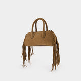 Sac Porté Épaule Fringe Micro Honey - Amiri - Cuir - Marron