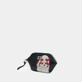 Porte-Monnaie Bou Puddle - Ganni - Cuir - Noir