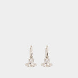 Boucles D'oreilles Ondina Hoop - Vivienne Westwood - Métal - Argenté