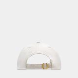 Casquette Blue Smiley - Casablanca - Coton - Blanc