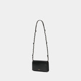 Wallet On Chain Tangle - Jil Sander - Cuir - Noir