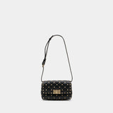 Sac Shoulder en Cuir Noir