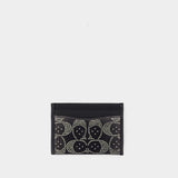 Porte Carte Crystal Signature Essential - Coach - Denim - Noir