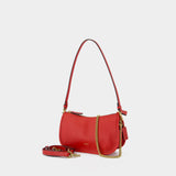Sac Porté Épaule Natural Waverly - Coach - Cuir - Rouge