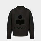 Hoodie Moby Gz - Isabel Marant - Coton - Noir