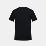 T-Shirt Rose Banquet - Simone Rocha - Coton - Noir