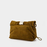 Pochette Cuff - Staud - Cuir - Kaki
