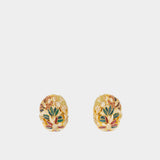 Boucles D'oreilles Botanica Studs - Zimmermann - Métal - Doré