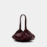 Sac Porté Épaule - Versace - Cuir - Bordeaux