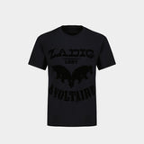 T-Shirt Edwin Hc Voltaire Flock Strass - Zadig&Voltaire - Coton - Noir