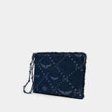 Pochette Angel - Zadig & Voltaire - Coton - Bleu