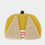 Bonnet Chunky Banana - Charles Jeffrey Loverboy - Laine - Jaune