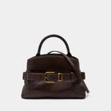 Cabas The Small Satchel - Marc Jacobs - Cuir - Marron