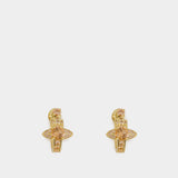 Boucles D'oreilles Maitena - Vivienne Westwood - Métal - Doré