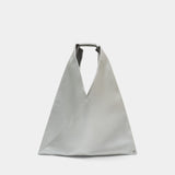 Sac Porté Épaule Classic Japanese - MM6 Maison Margiela - Synthétique - Argenté