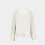 Sweatshirt Sakeiku Samsøe 11250 - SAMSØE SAMSØE - Laine - Ivoire