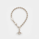Bracelet New Petite Orb - Vivienne Westwood - Métal - Argenté