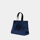 Cabas Large Rio - ANINE BING - Synthétique - Bleu