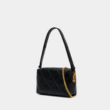 Sac À Bandoulière Fleming Soft Large - Tory Burch - Cuir - Noir