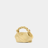 Sac À Main Bou Mini - Ganni - Cuir - Jaune